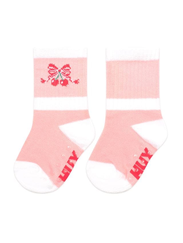Huxbaby Girls Accessory Hux Apres Ski Dusty Pink Multi 2Pk Socks