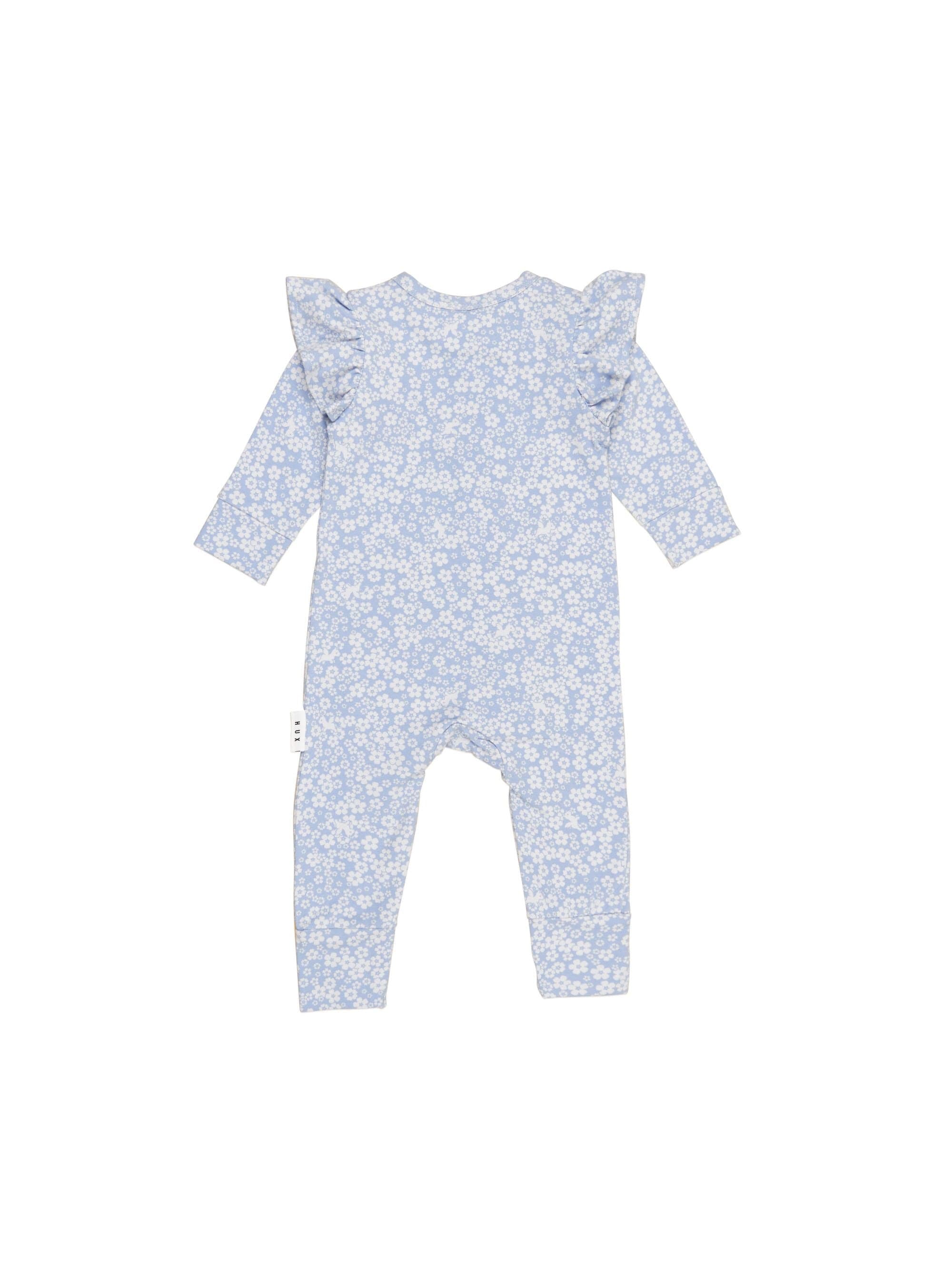 Huxbaby Girls All In One Unicorn Surprise Frill Romper