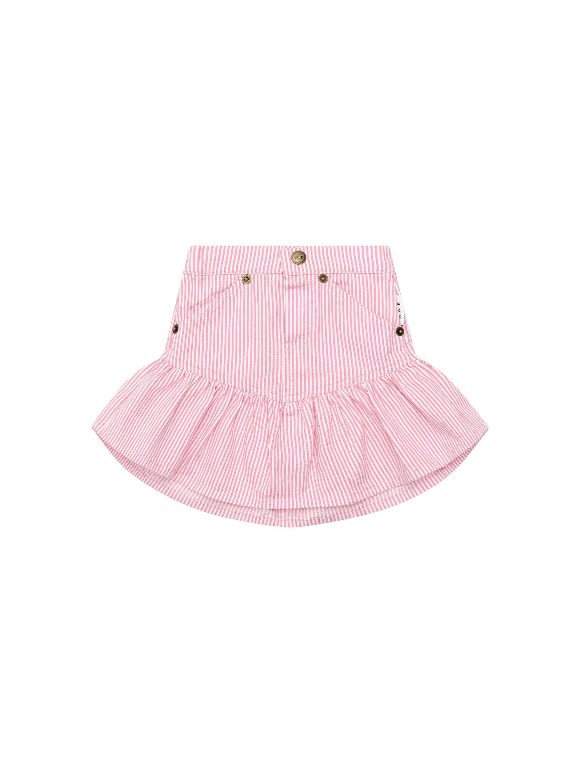 Huxbaby Girls Dress Candy Stripe Frill Skirt