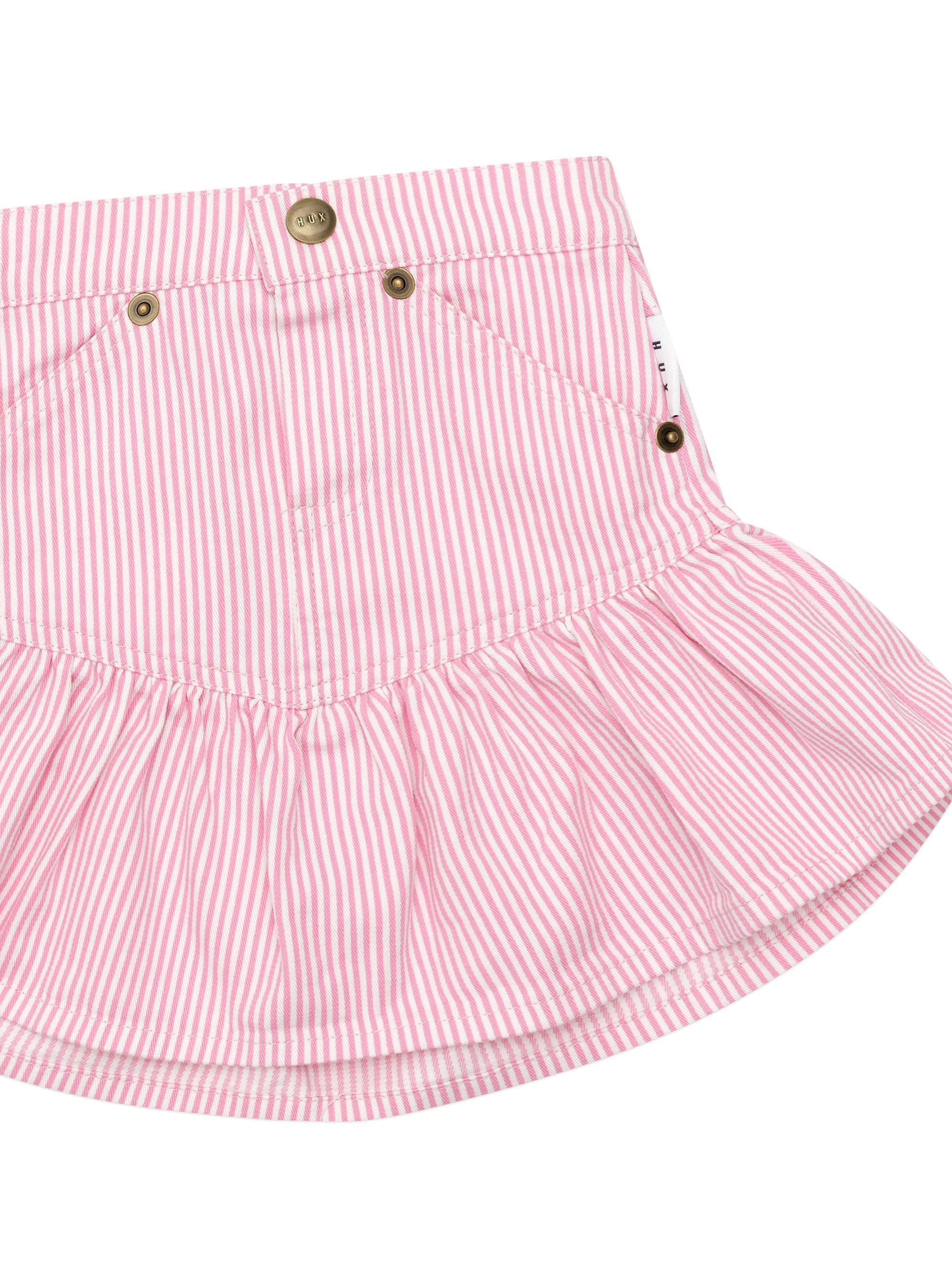 Huxbaby Girls Dress Candy Stripe Frill Skirt