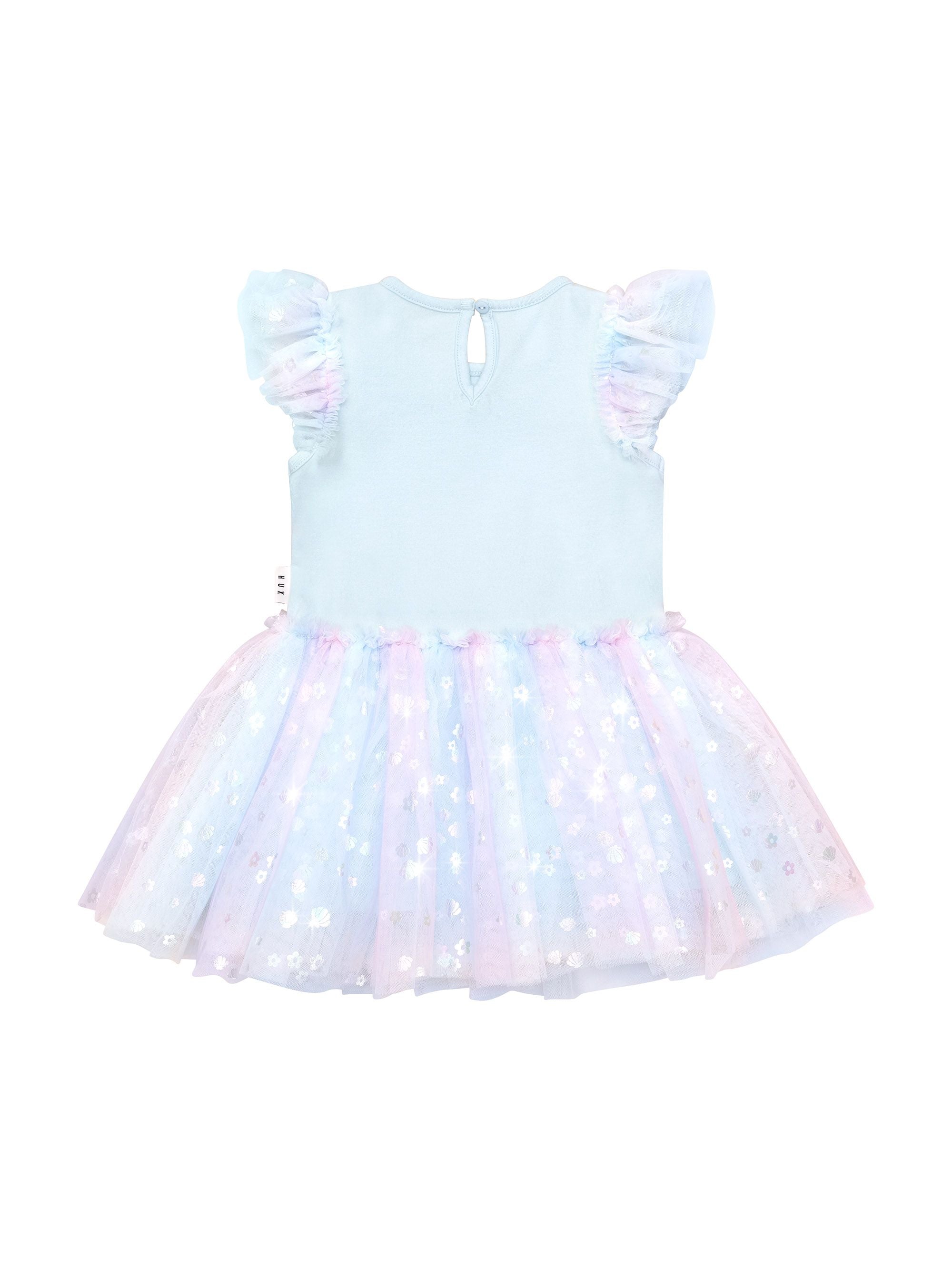 Huxbaby Girls Dress Daisy Seashell Ballet Dress