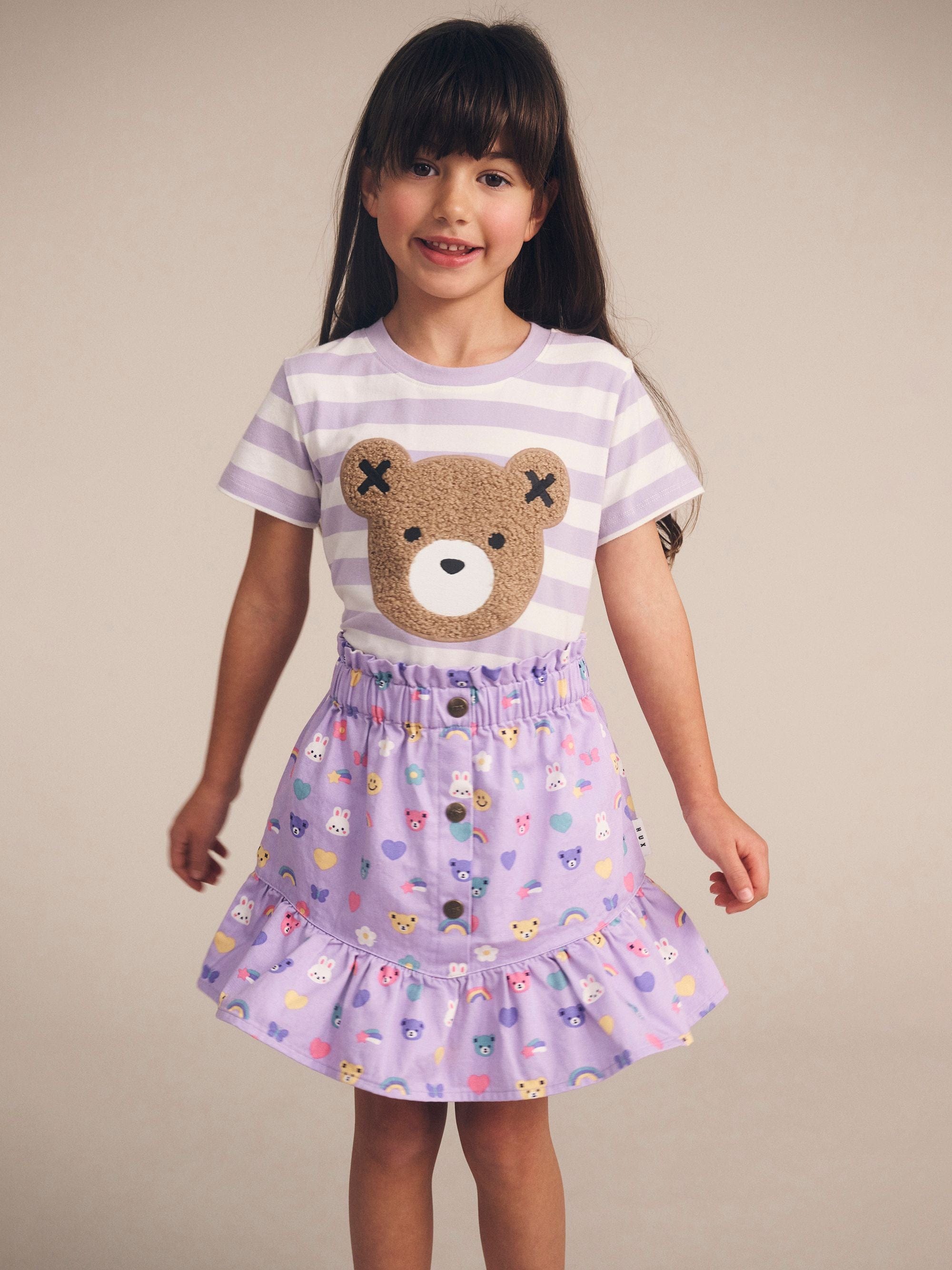 Huxbaby Girls Dress Hux Emoji Frill Skirt