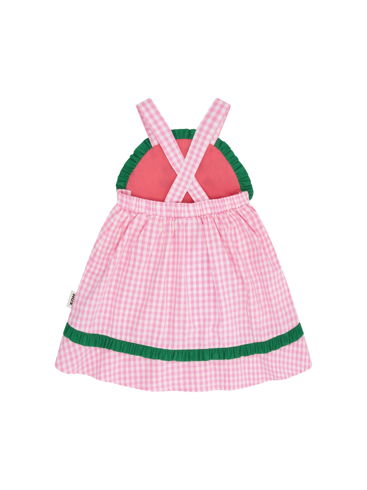 Huxbaby Girls Dress One-in-a-melon Check Dress