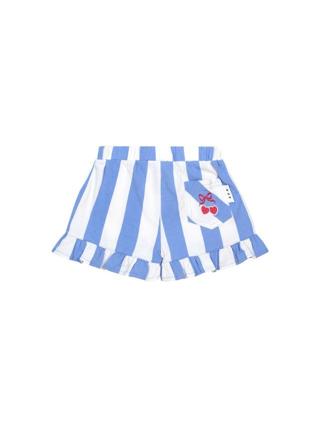 Huxbaby Girls Dress Seaside Cherry Stripe Frill Skort