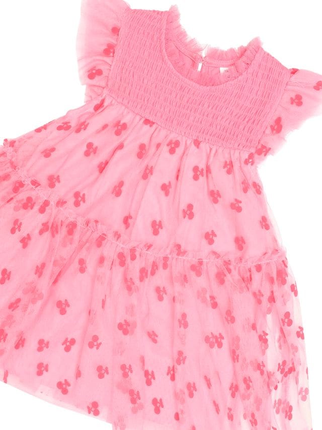Huxbaby Girls Dress Tropical Glitter Fruit Tulle Dress