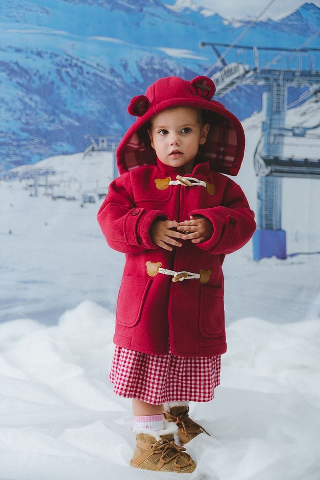 Huxbaby Girls Jacket 1Y Apres Ski Peacoat