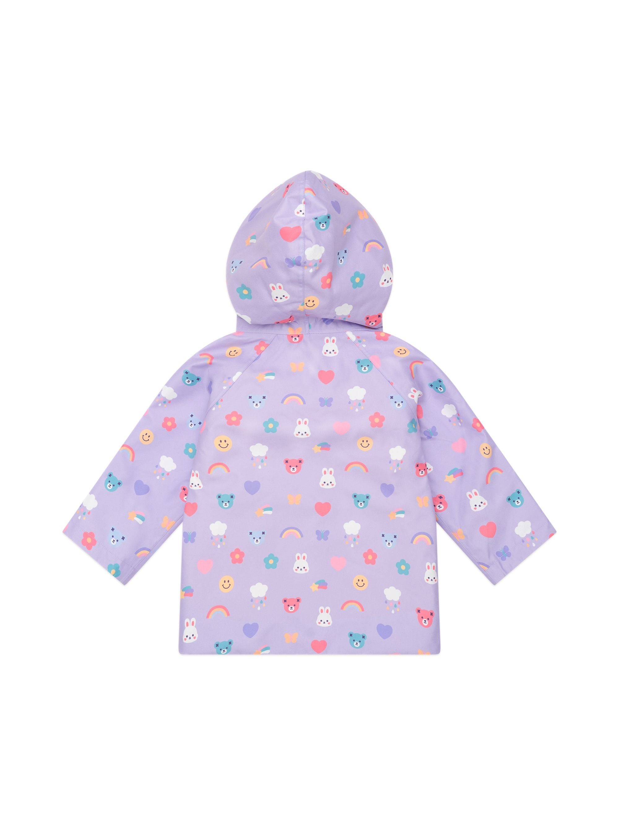 Huxbaby Girls Jacket Hux Emoji Raincoat