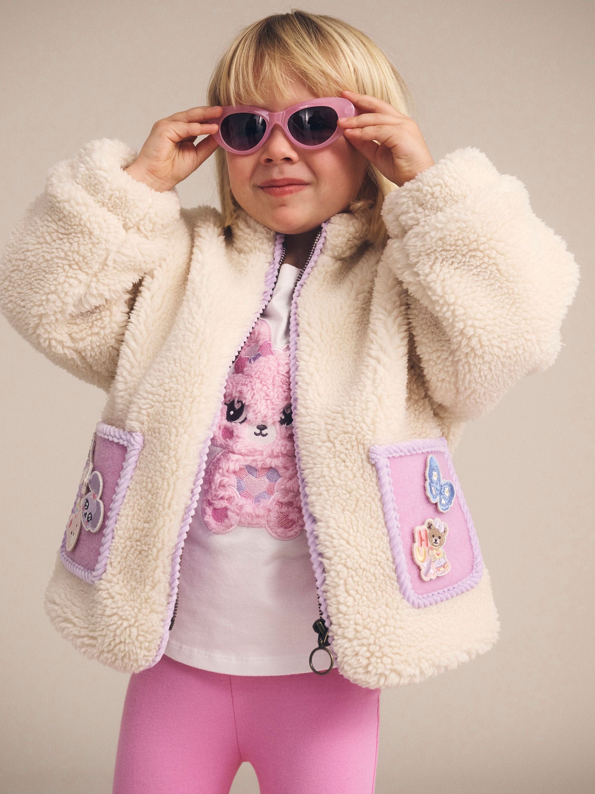 Huxbaby Girls Jacket Orchid "Made for Play" Jacket