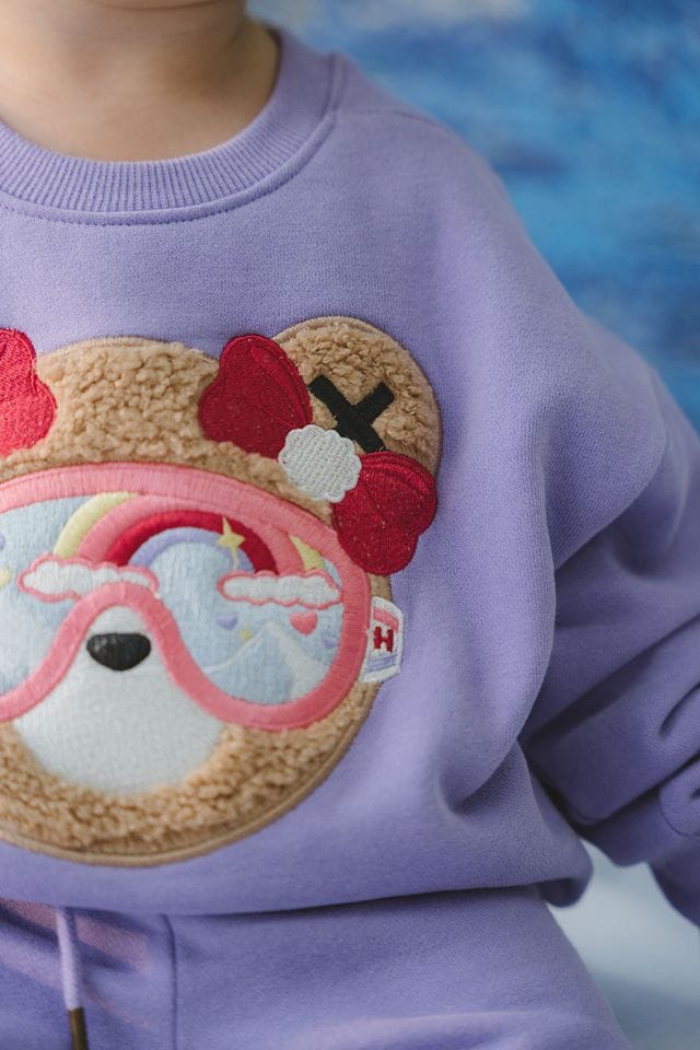 Huxbaby Girls Jumper 6-12M Ski Huxette Sweat