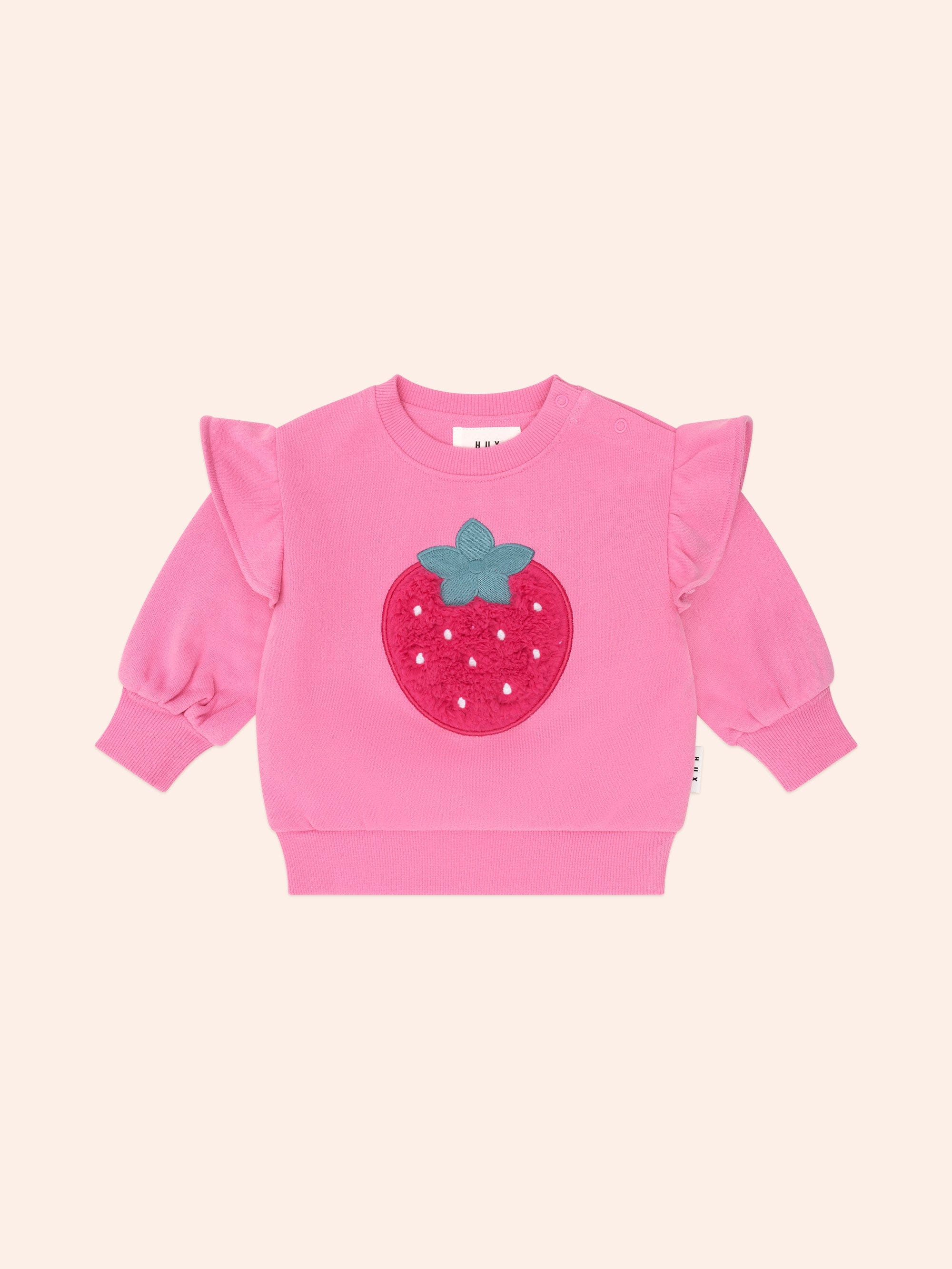 Huxbaby Girls Jumper Very Berry Sweatshirt