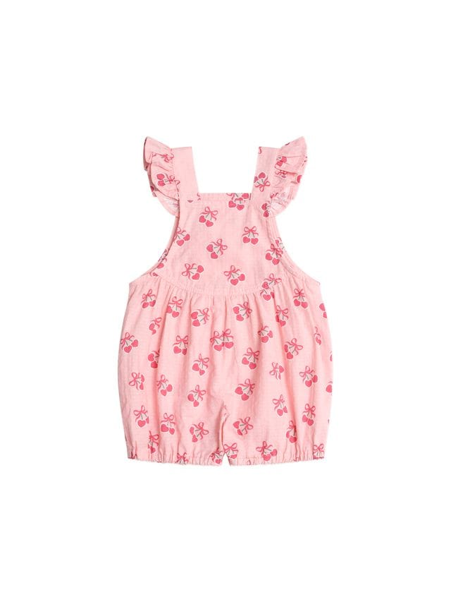 Huxbaby Girls Onesie Cherry Pie Frilly Playsuit