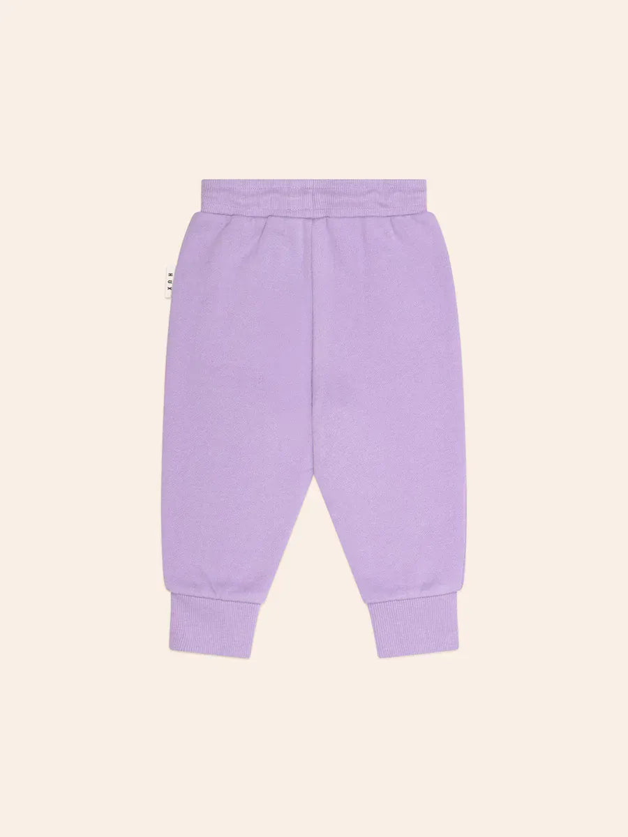Huxbaby Girls Pant Violet Retro Trackie