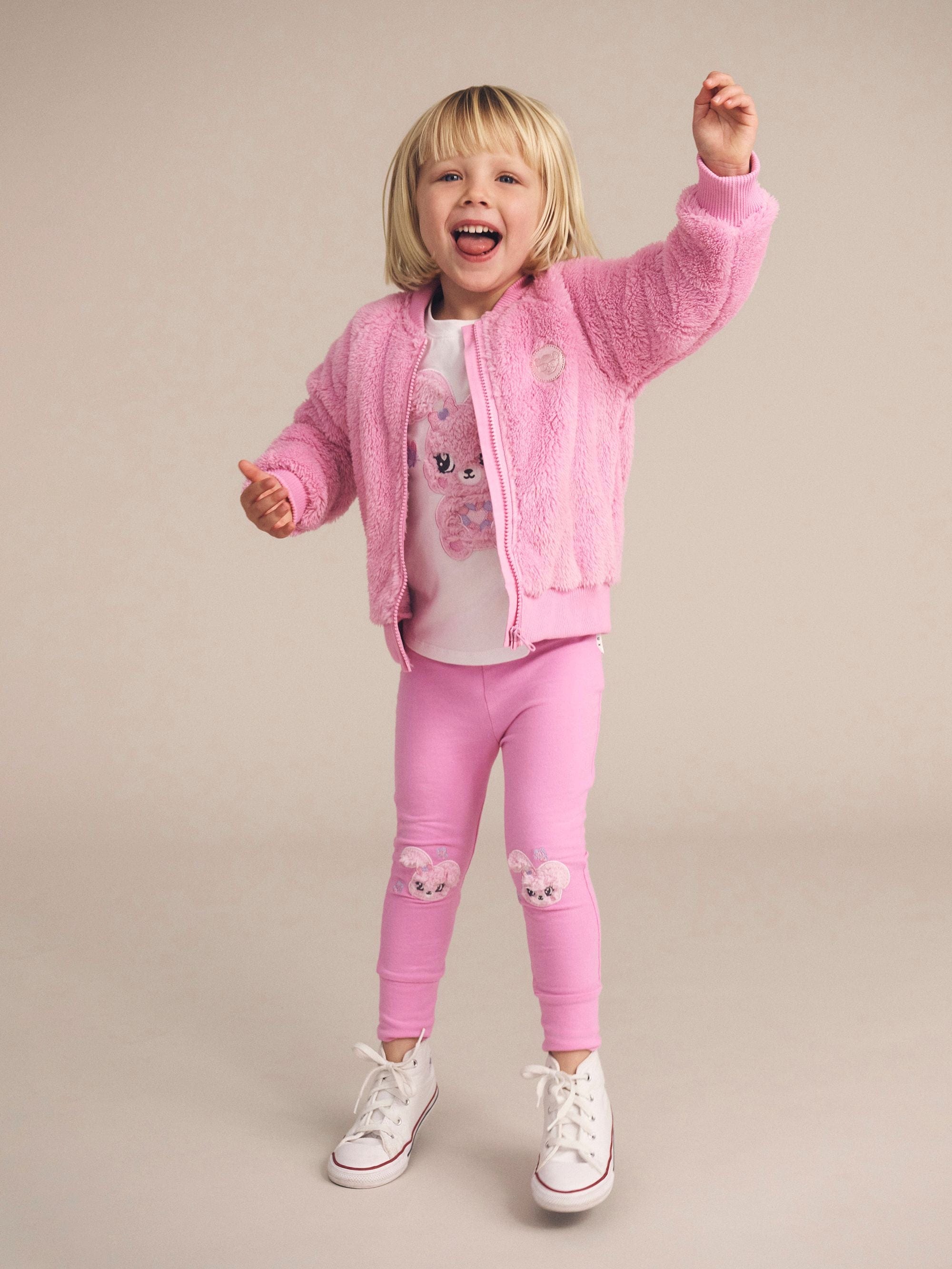 Huxbaby Girls Pants Bunny Gem Legging