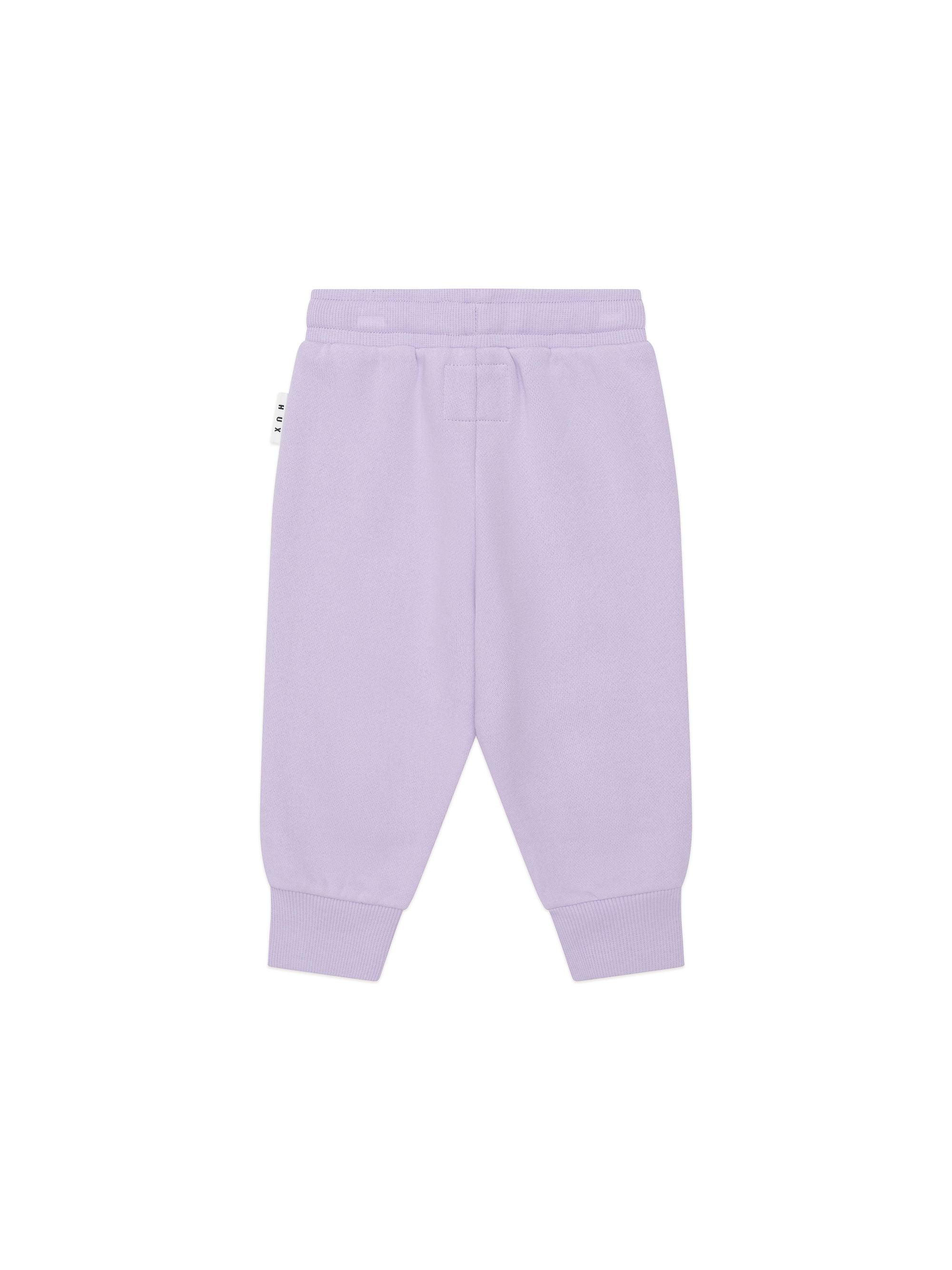 Huxbaby Girls Pants Orchid Furry Huxbear Track Pant