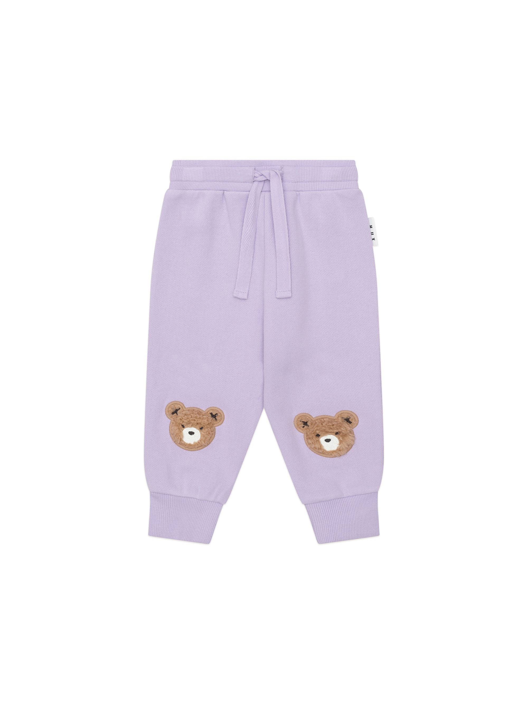 Huxbaby Girls Pants Orchid Furry Huxbear Track Pant