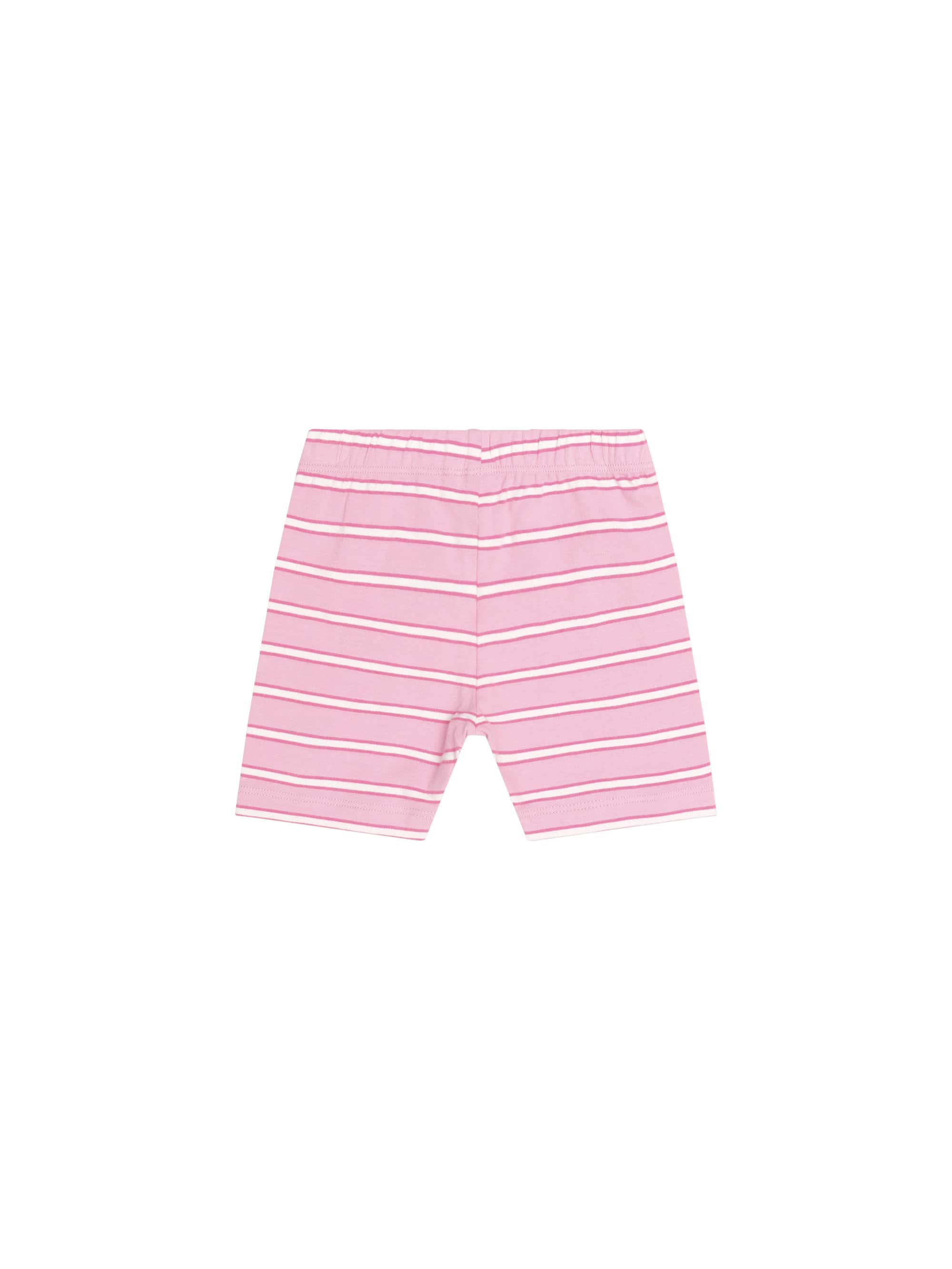 Huxbaby Girls Pants Strawberry Creme Stripe Bike Short
