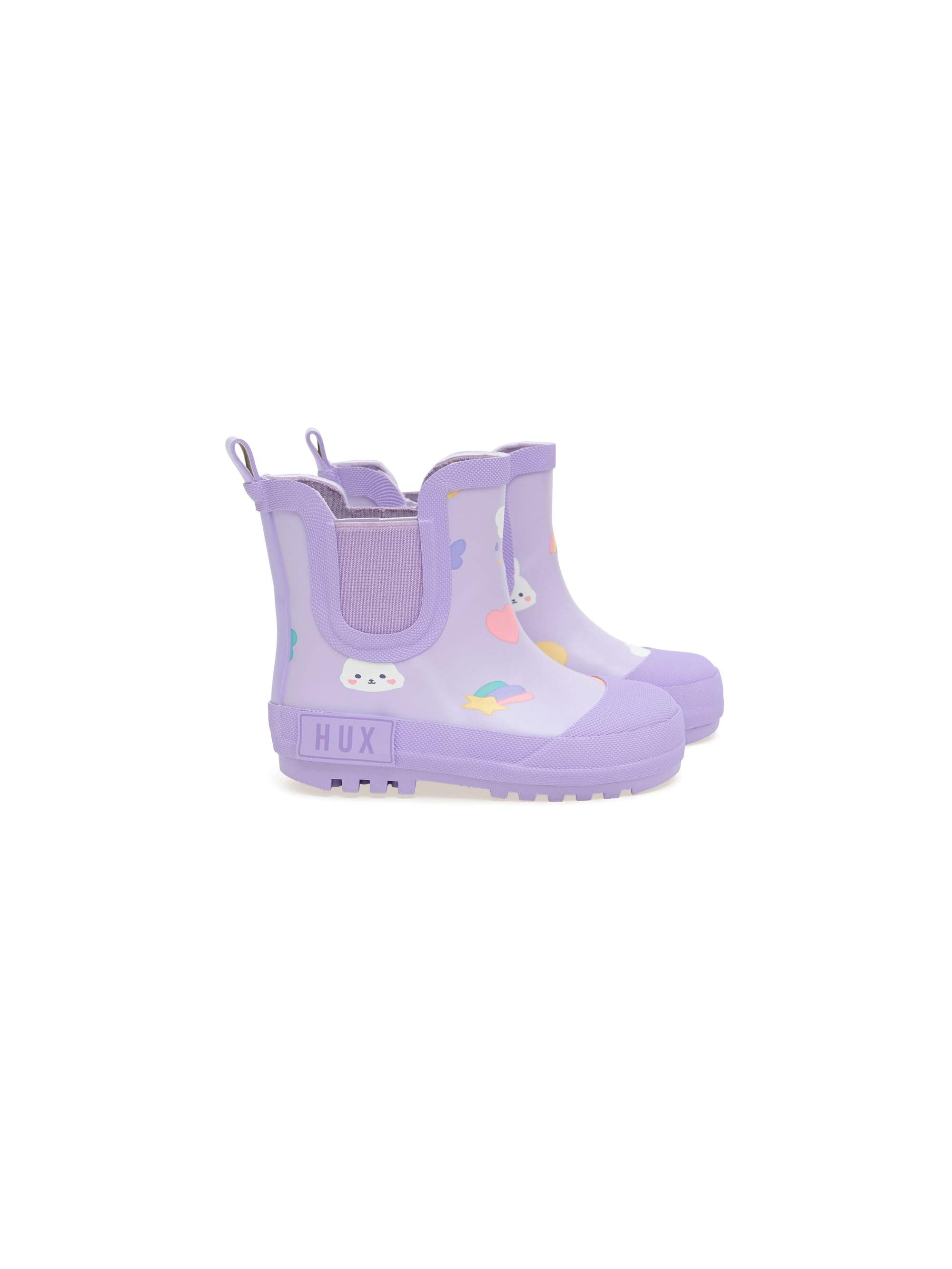 Huxbaby Girls Shoes Hux Emoji Rainboot