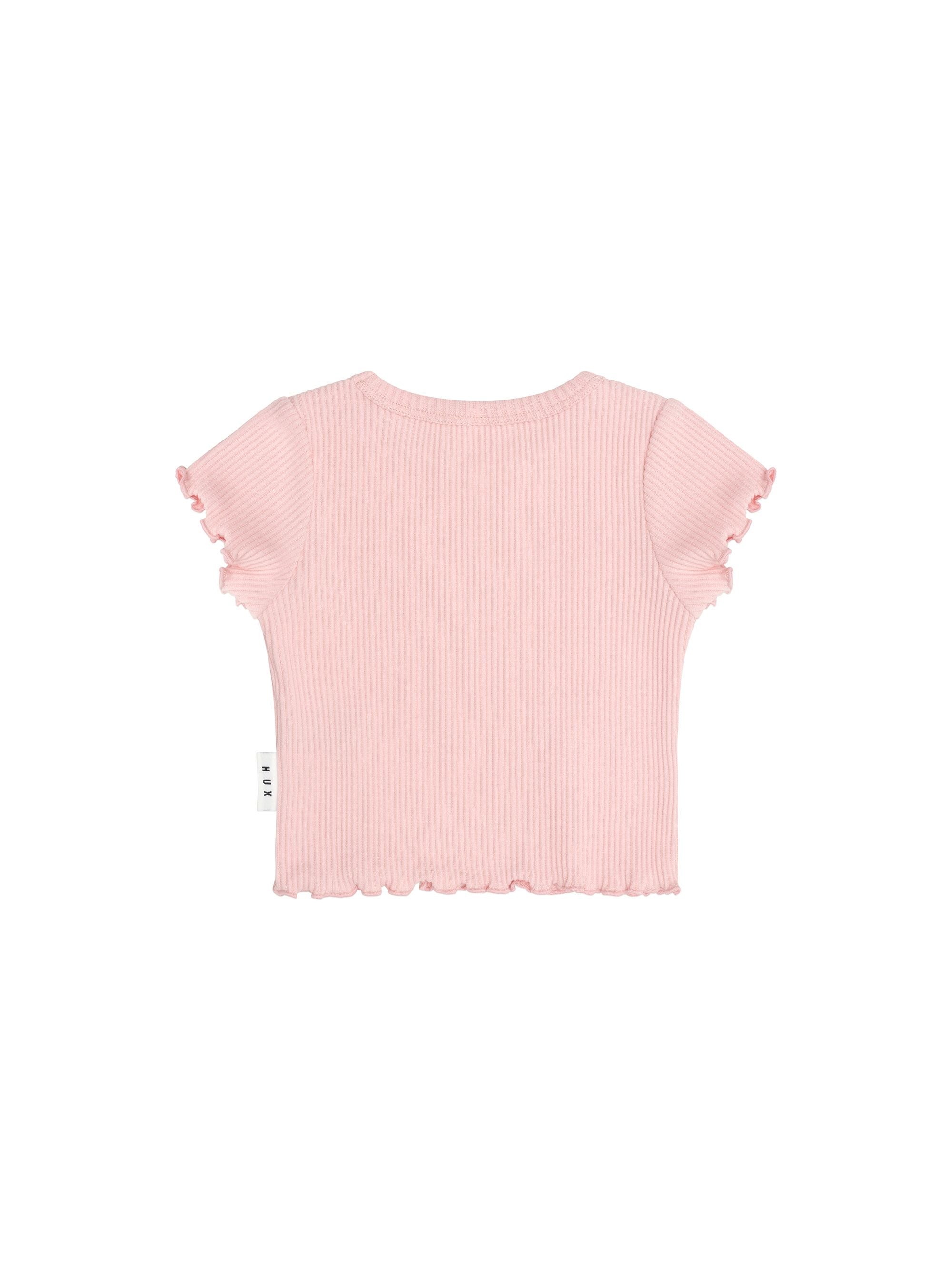 Huxbaby Girls Tee Candy Rib Tee