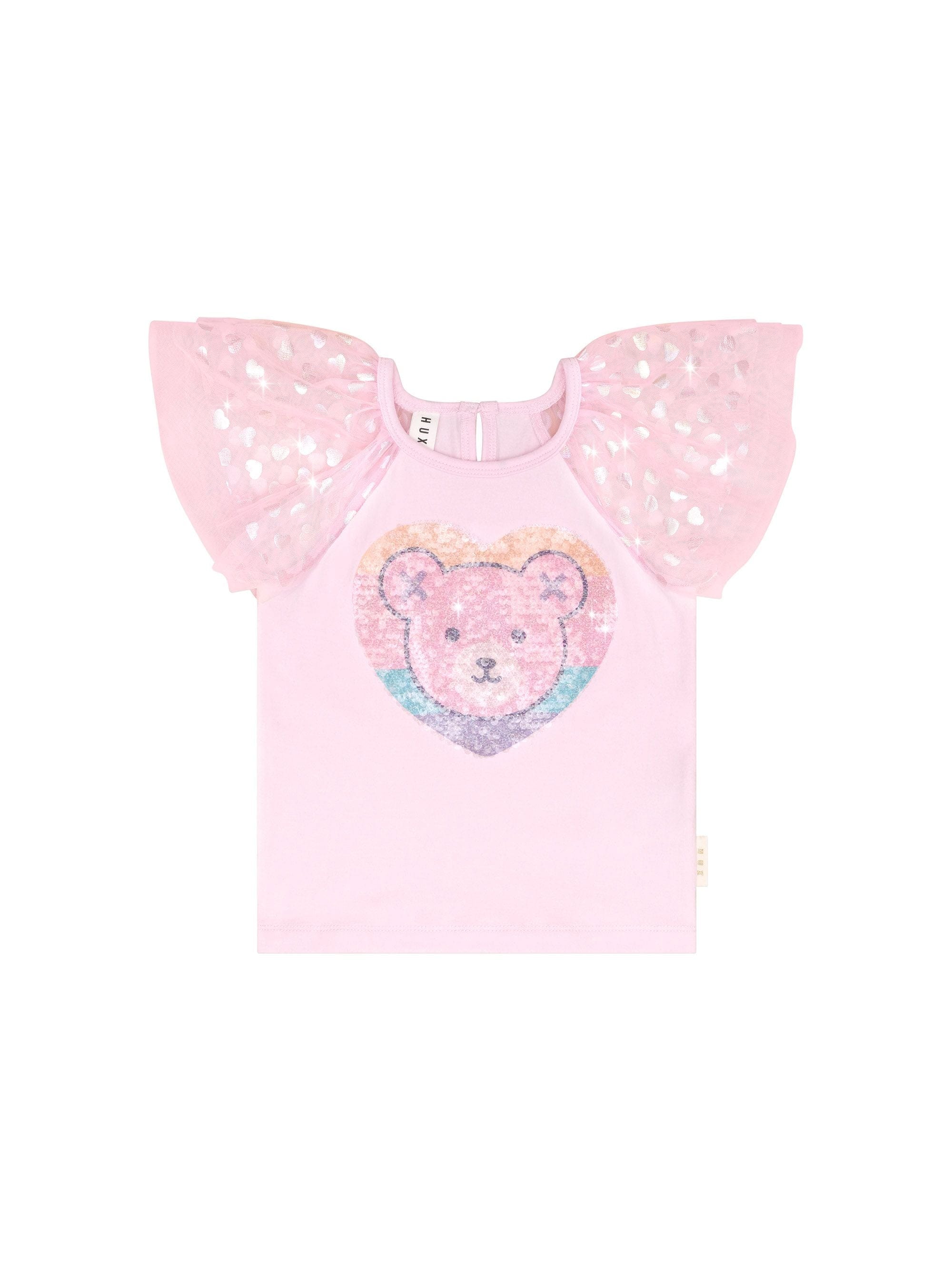 Huxbaby Girls Tee Sweetheart Sequin Hux Party T-Shirt