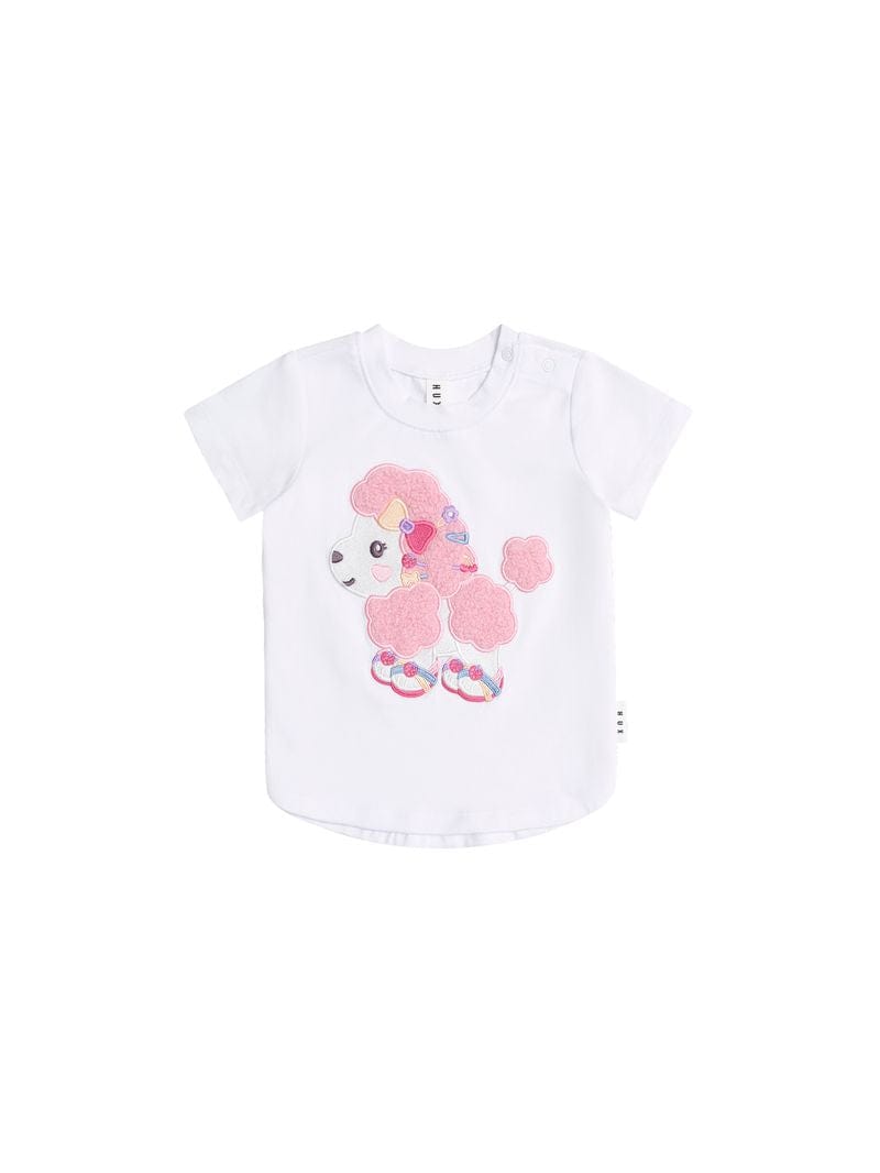 Huxbaby Girls Top 1Y Polly Poodle Tee