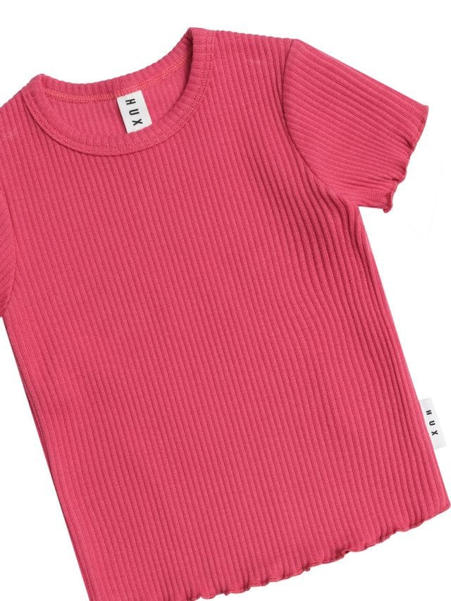 Huxbaby Girls Top Cherry Rib Tee