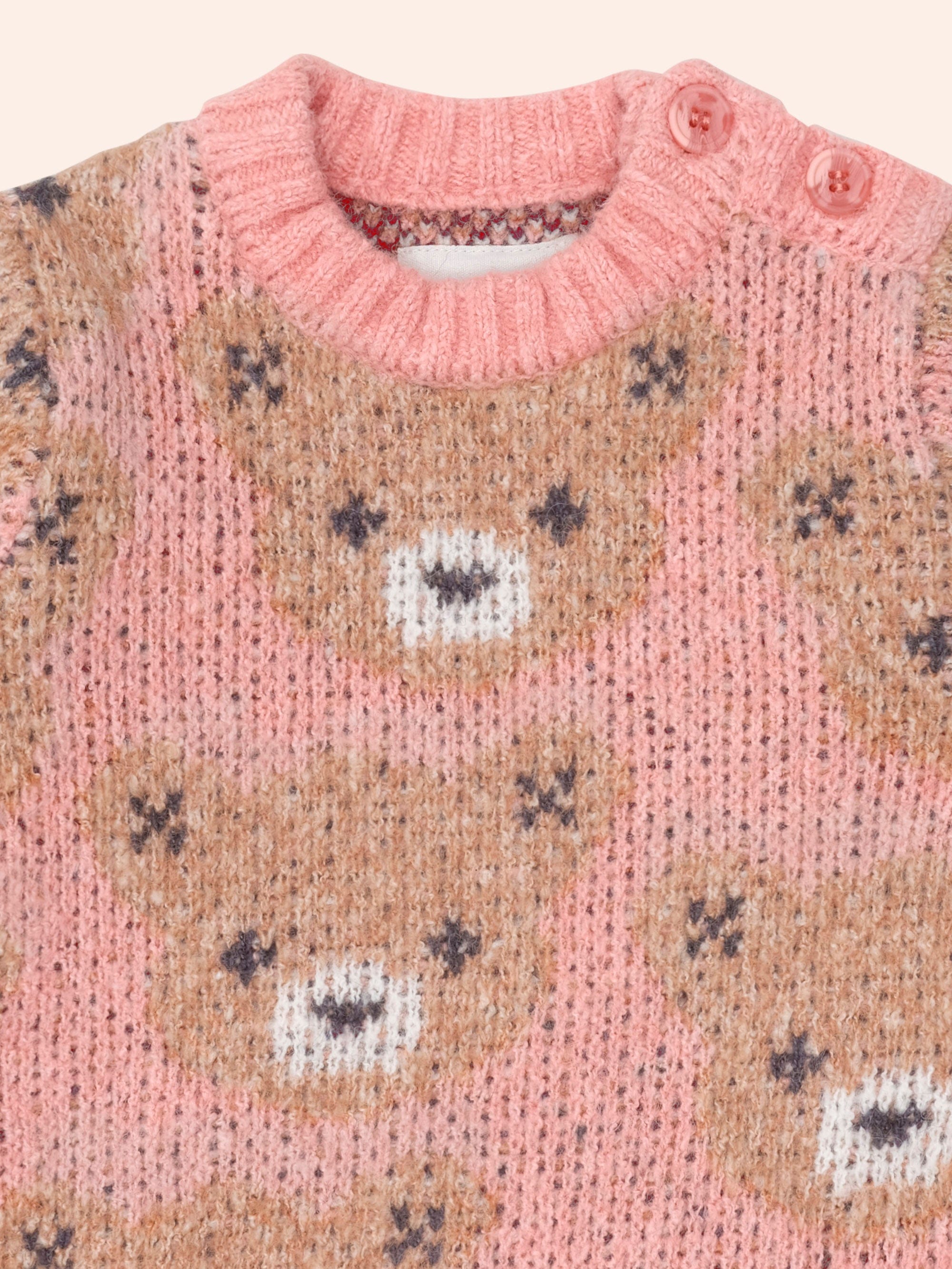 Huxbaby Girls Top Classic Hux Knit Pullover