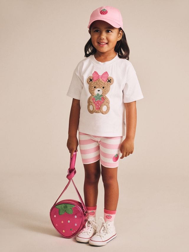 Huxbaby Girls Top Strawberry Huxette Boxy Tee