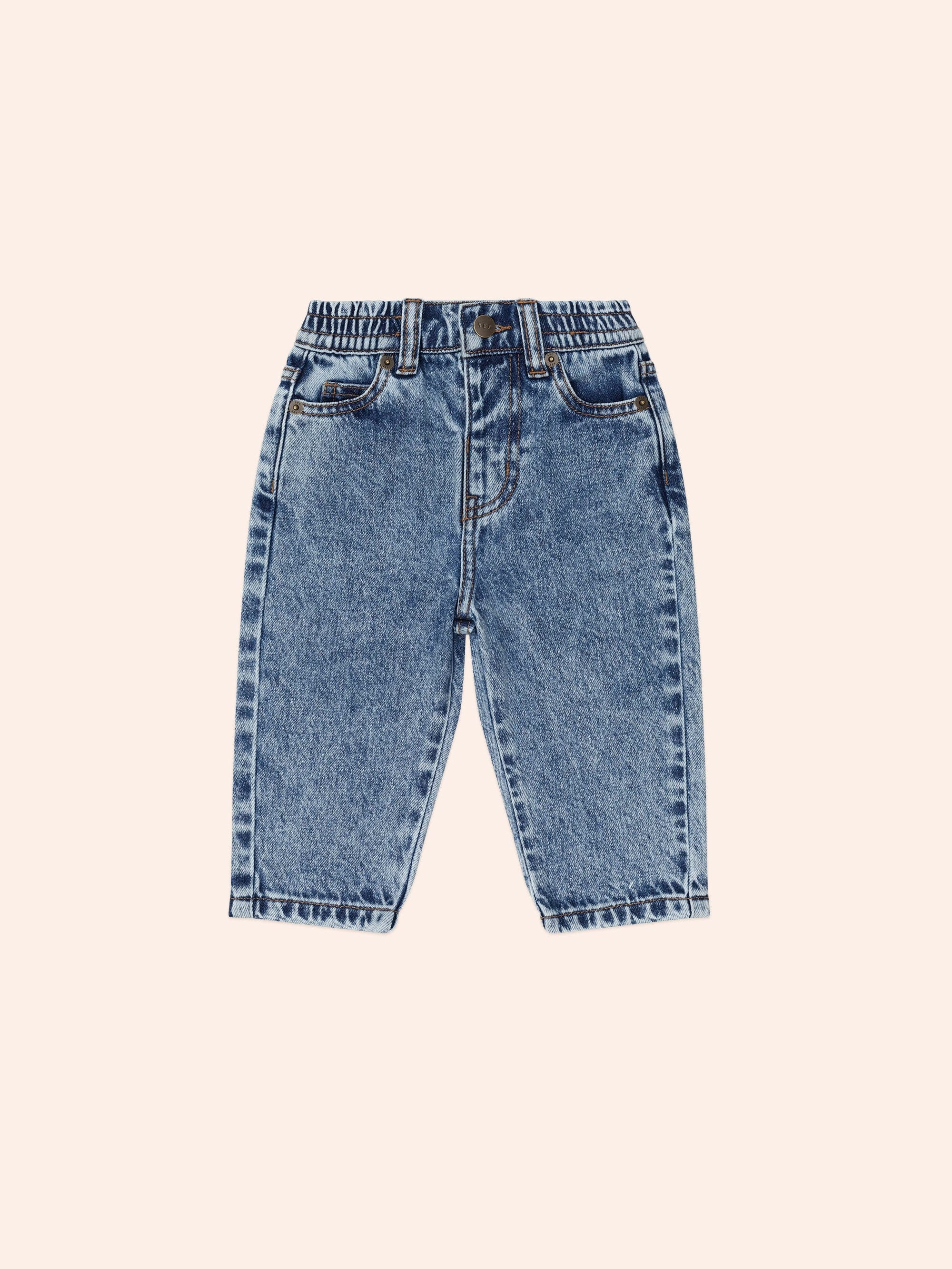 Huxbaby Unisex Pants Dreamy Denim Jeans