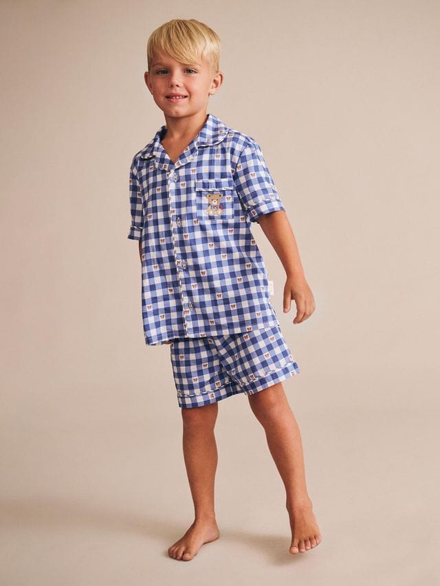 Huxbaby Unisex Sleepware Huxbear Check PJs