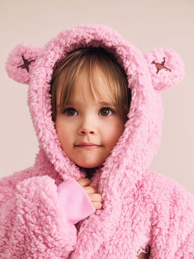 Huxbaby Unisex Sleepware Strawberry Fields Forever Snuggle Gown