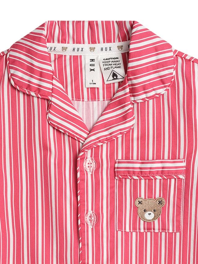 Huxbaby Unisex Sleepware Tis The Season PJs Candy Cane