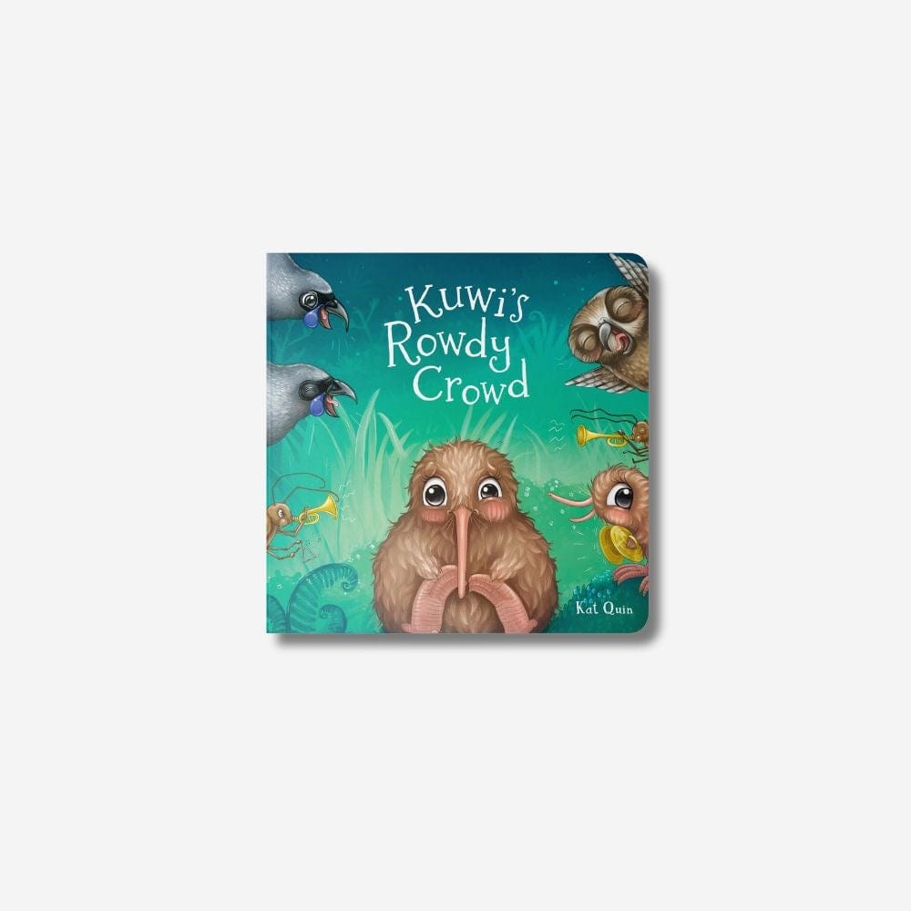 Illustrated Publishing Childrens Books Kuwi's Rowdy Crowd - Board Book