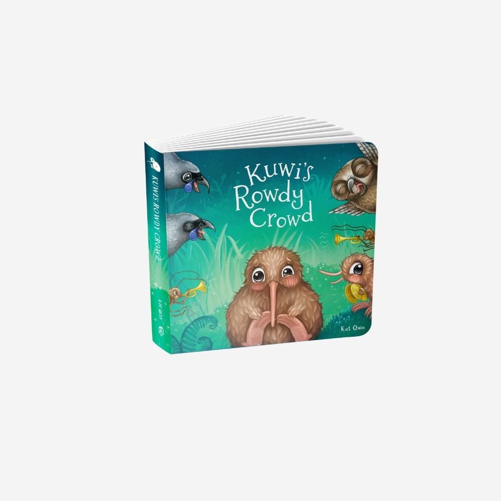 Illustrated Publishing Childrens Books Kuwi's Rowdy Crowd - Board Book