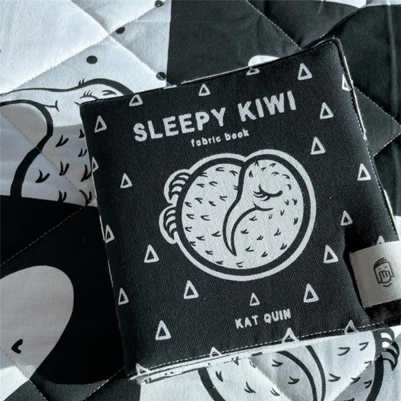 Illustrated Publishing Childrens Books Sleepy Kiwi Fabric Book