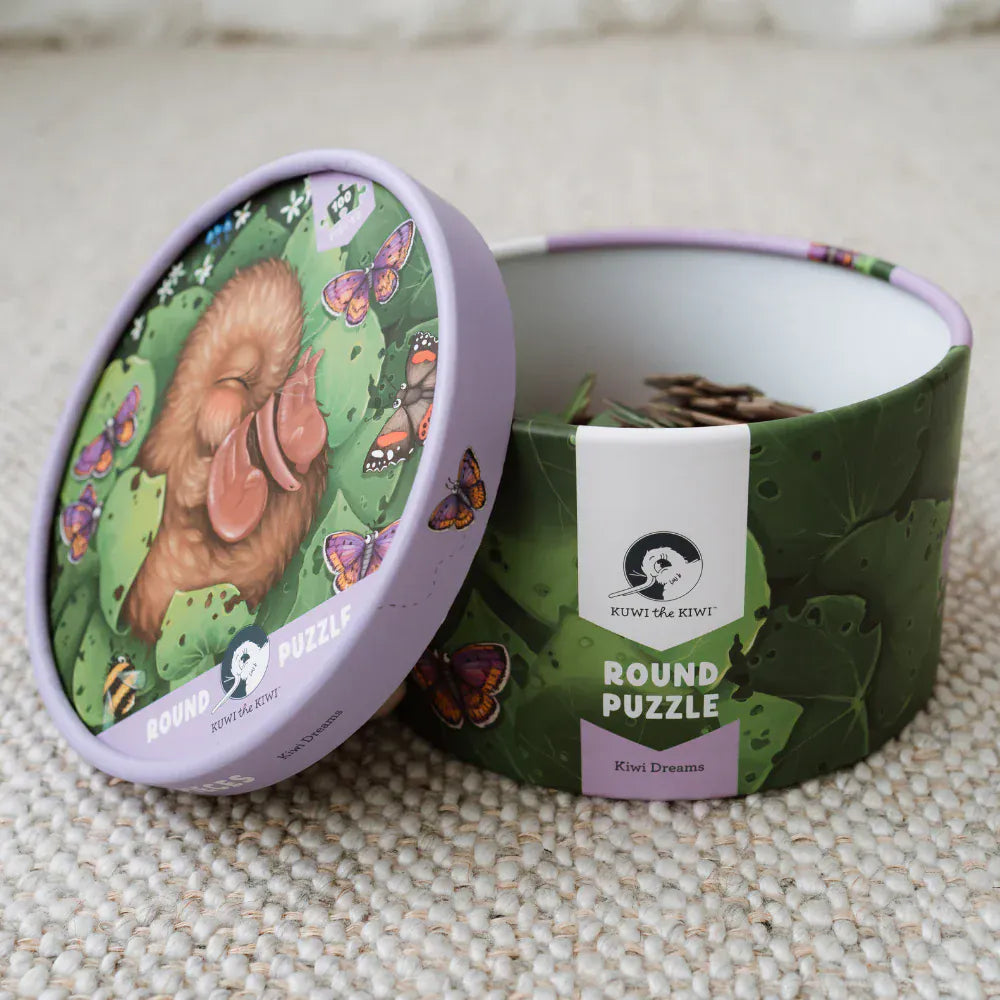 Illustrated Publishing Toys Kiwi Chick Nap 100 Piece Puzzle