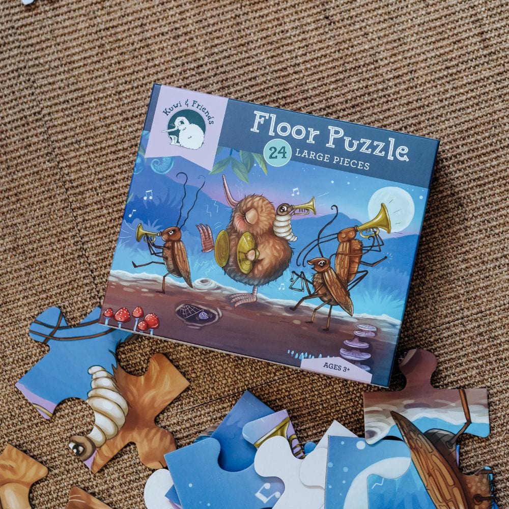 Illustrated Publishing Toys Kuwi's Huhu Harmony 24 Piece Puzzle
