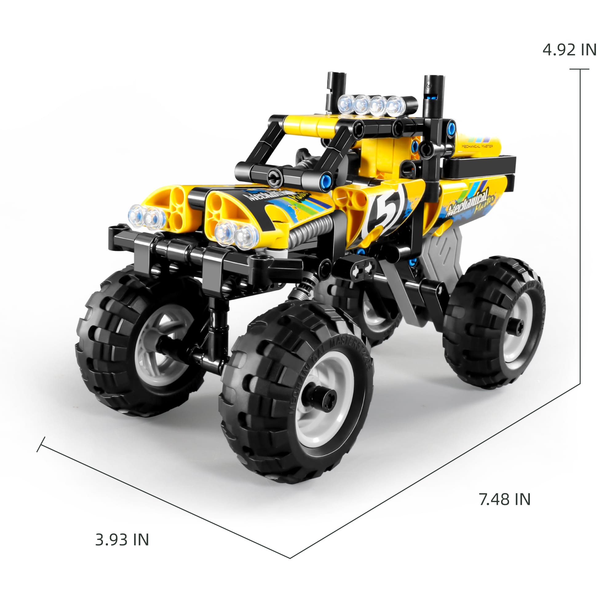 iM.Master Toys Pull Back Off-Road Vehicle Yellow