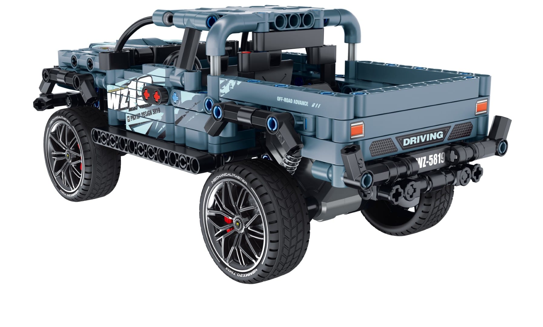iM.Master Toys Pull Back Pickup Truck Blue