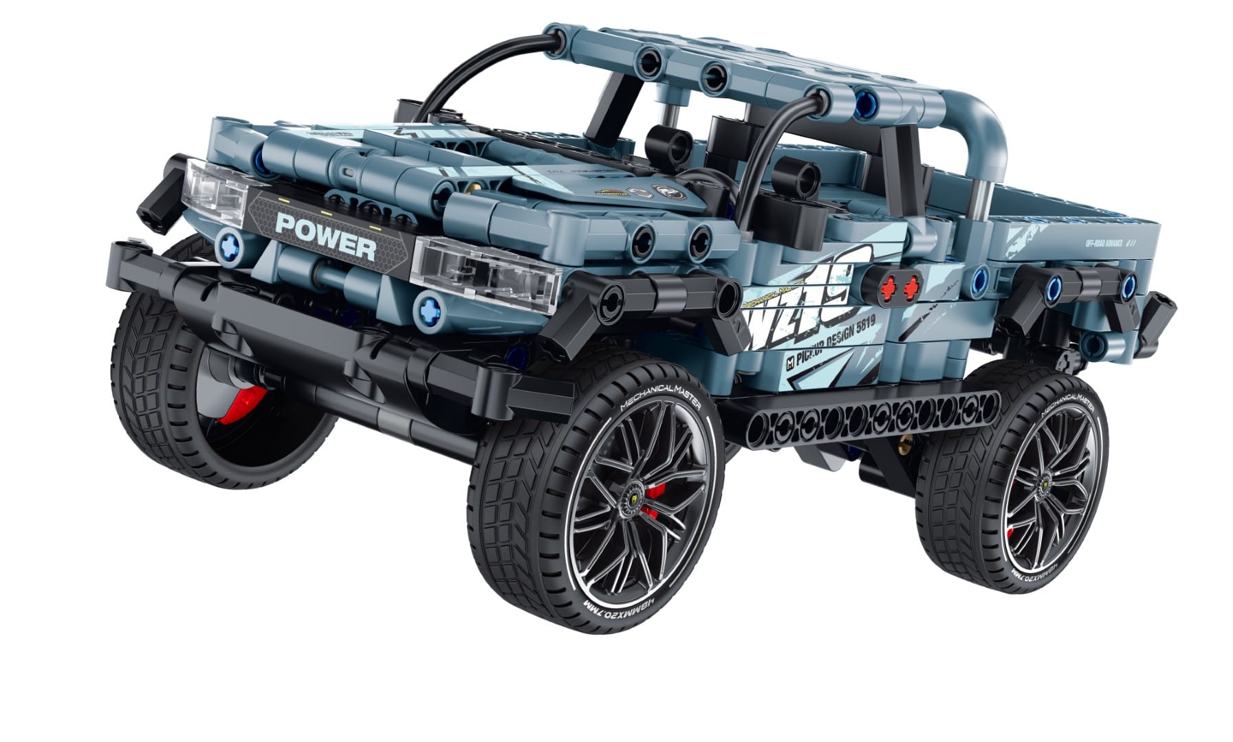 iM.Master Toys Pull Back Pickup Truck Blue