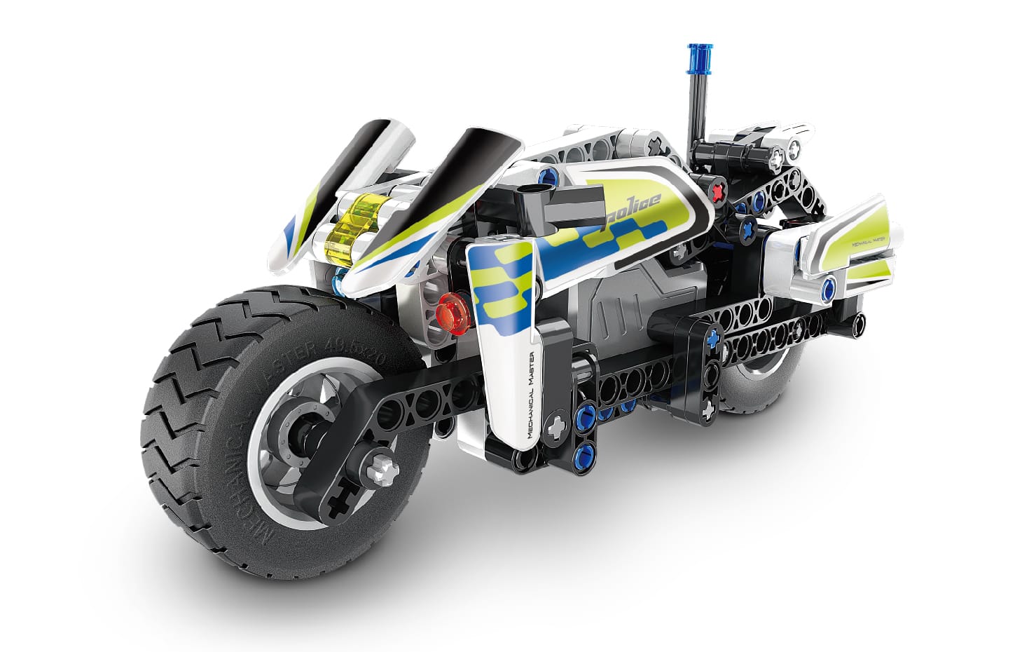 iM.Master Toys Pull Back Police Motorbike