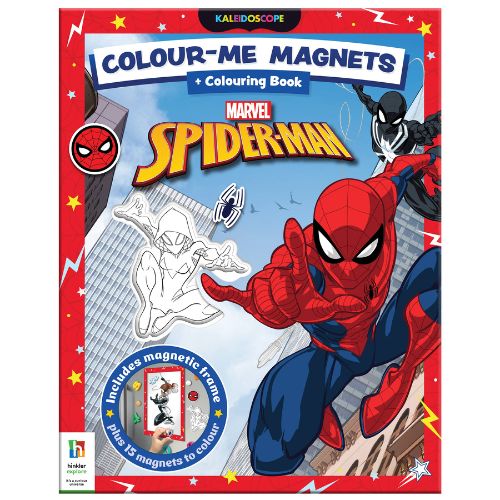 Colour-Me Magnets Spider-Man Colouring Book