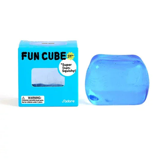 J'adore Toys Blue Fun Ice Cube Squish
