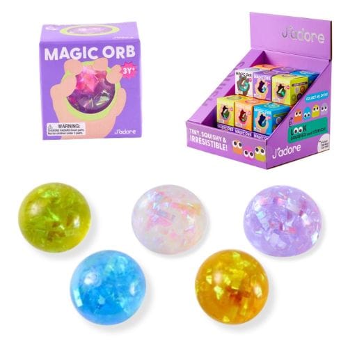 J'adore Toys Water Glitter Squish Ball (