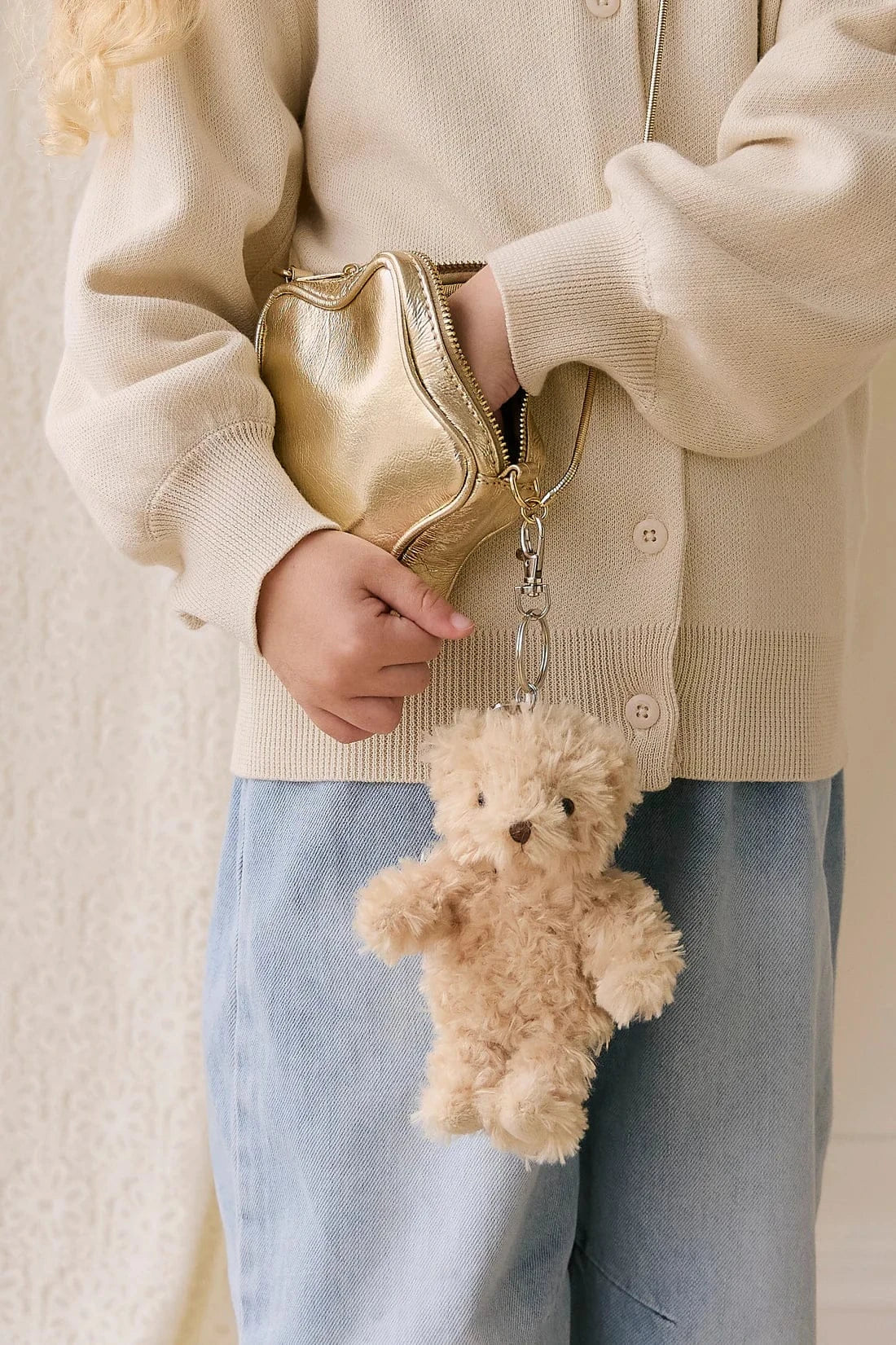 Jamie Kay Toys Soft Snuggle Bunnies -  Arthur Key Charm