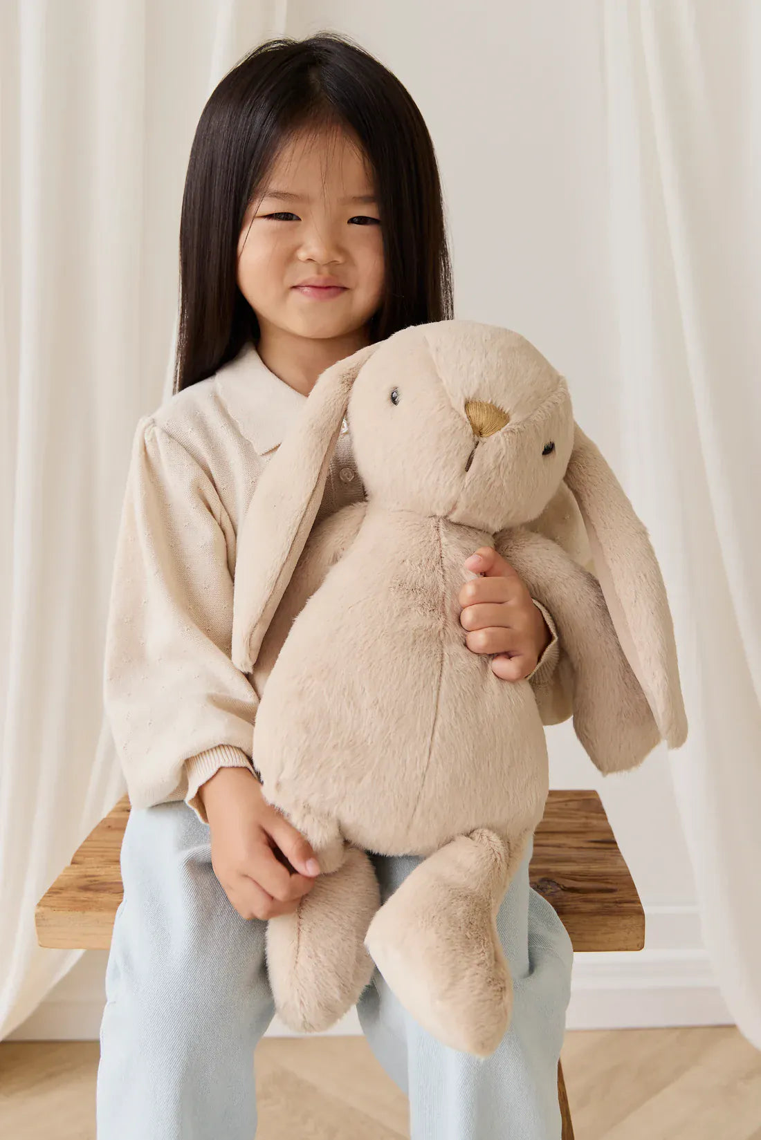 Jamie Kay Toys Soft Snuggle Bunnies - Penelope - Caramel 45cm