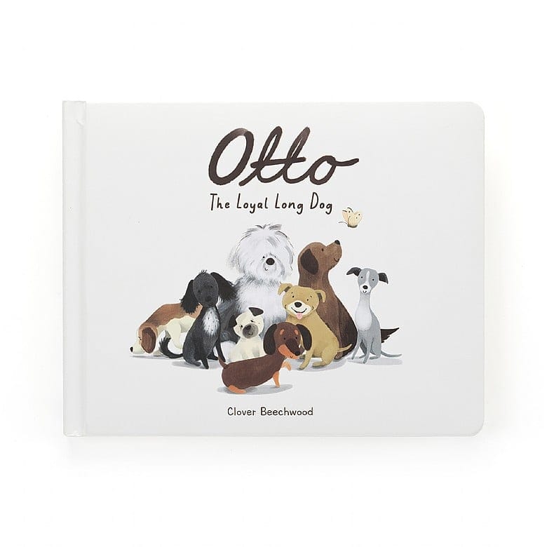 Jellycat Childrens Books Otto the Loyal Long Dog Book