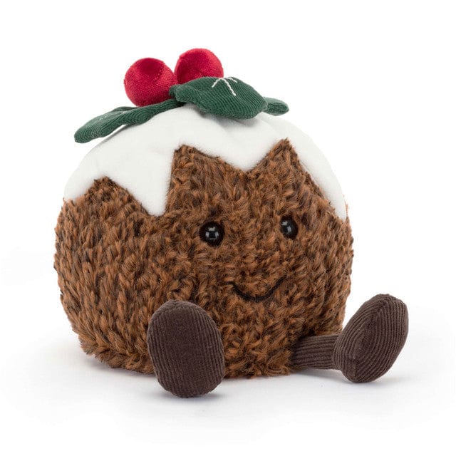 Jellycat Toys Soft Amuseables Christmas Pudding