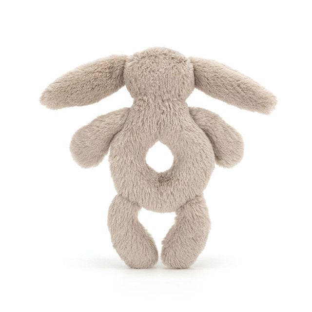 Jellycat Toys Soft Bashful Bunny Ring Rattle