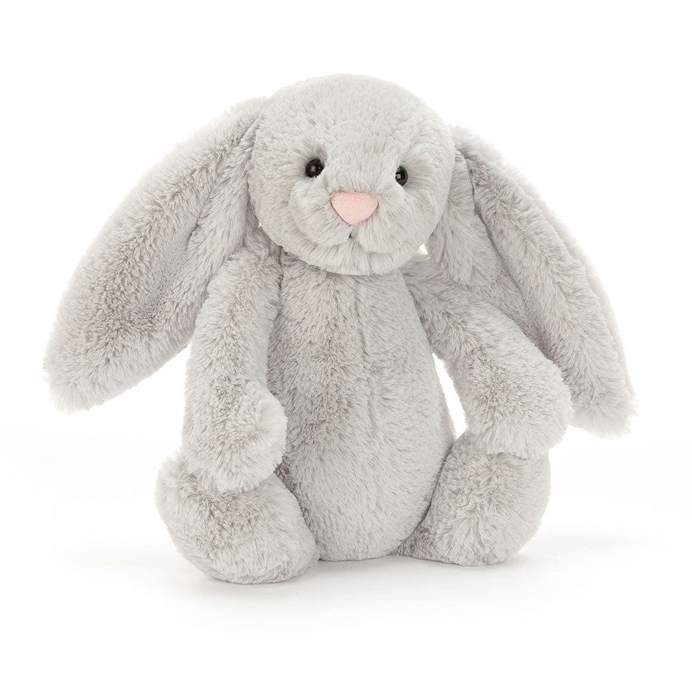 Jellycat Toys Soft Silver Jellycat Bashful Bunny - Small