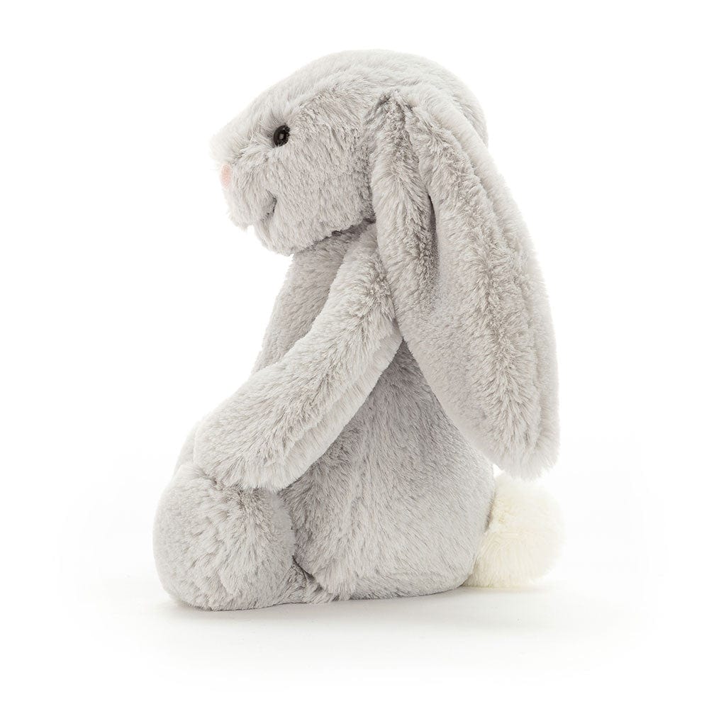 Jellycat Toys Soft Silver Jellycat Bashful Bunny - Small